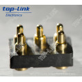 Spring Loaded Pogo Pin Connector, Fine Pitch, Low Profile